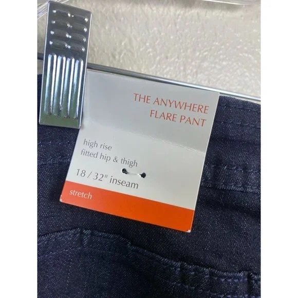 Knox Rose Women’s Jeans Plus Sz 18 The Anywhere Flare Pant High Rise 18W/32” NWT - Picture 5 of 7